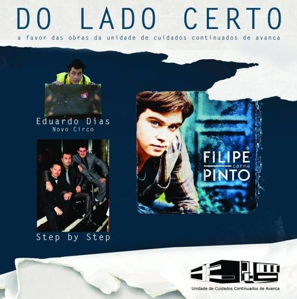 Do lado certo – Espectáculo com Filipe Pinto + Step by Step + Eduardo Dias
